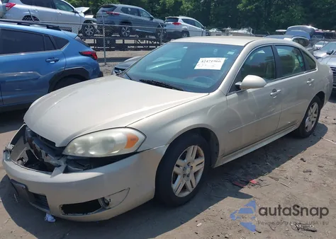 2011 Chevrolet Impala Lt из США, поврежденный, VIN 2G1WB5EK9B1199299